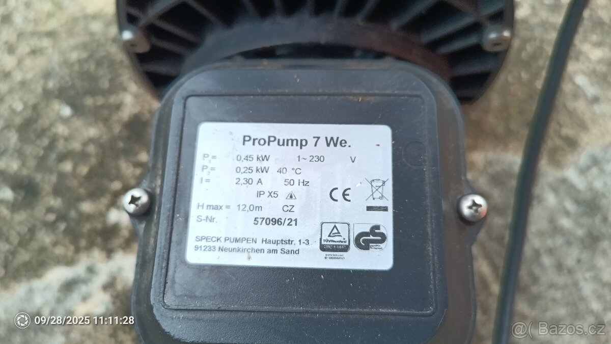 Filtrační nádoba Cantabric Top, 400 mm 6 m3 - 8