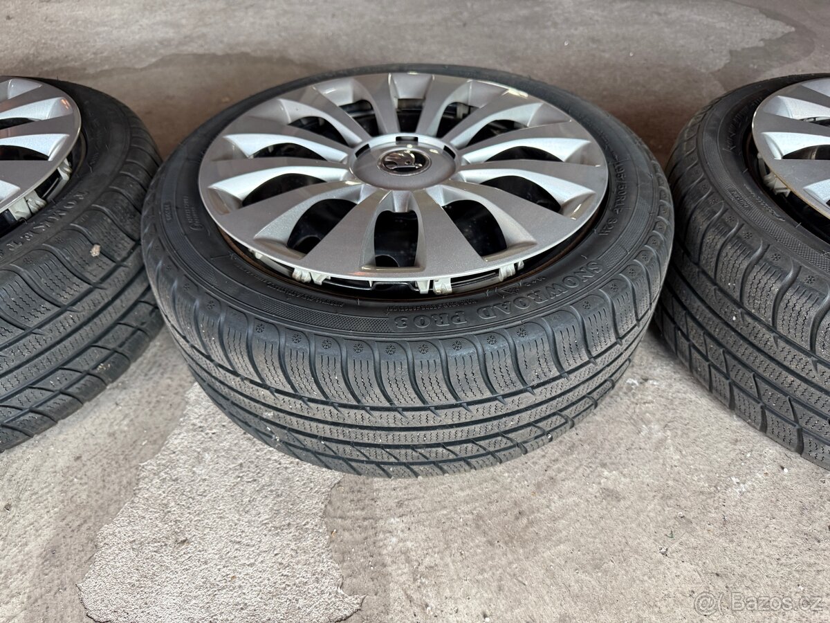 Zimní sada 195/50 R15 - Fabia I, Fabia II, Fabia III - 8