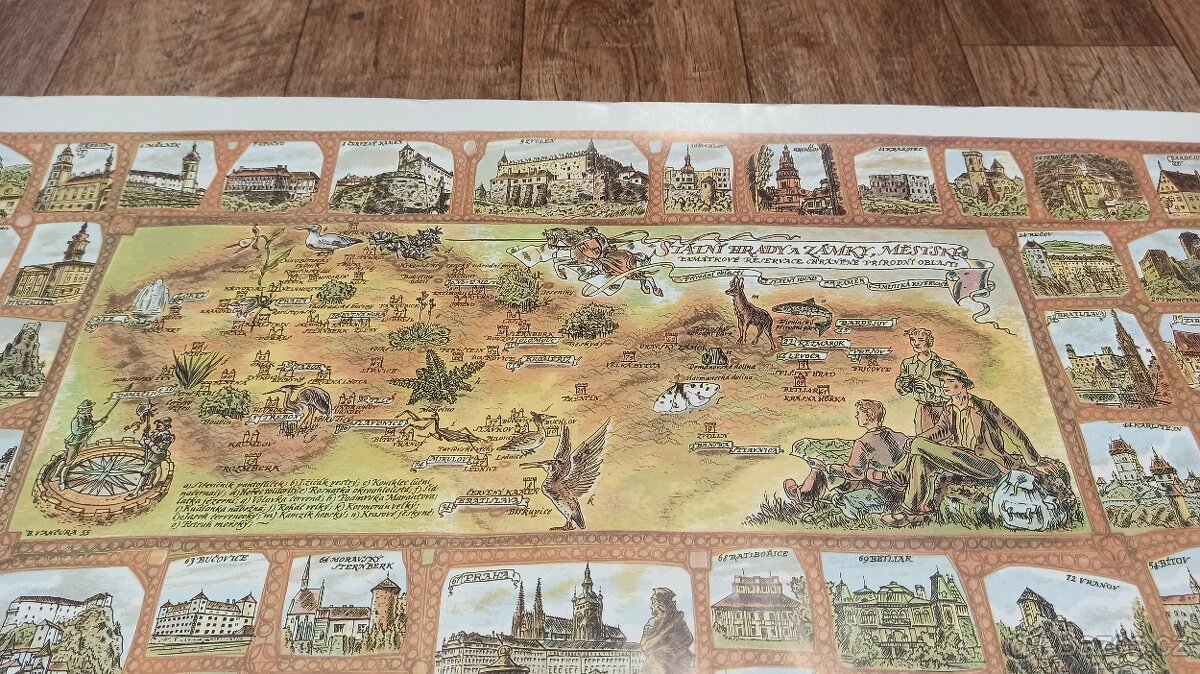 Plakát státní hrady a zámky - 8