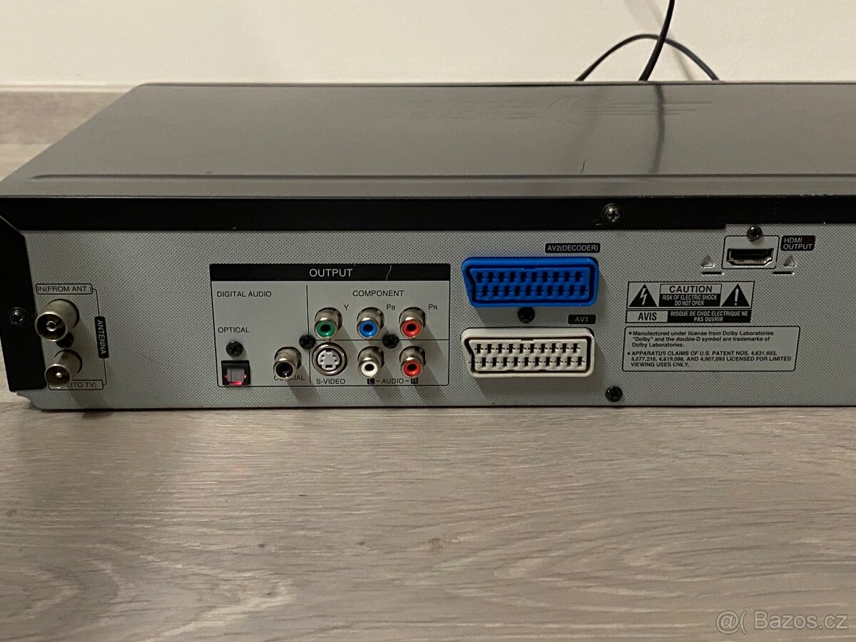 Combo rekordér LG RC389H s HDMI, digitalizuje VHS - 8