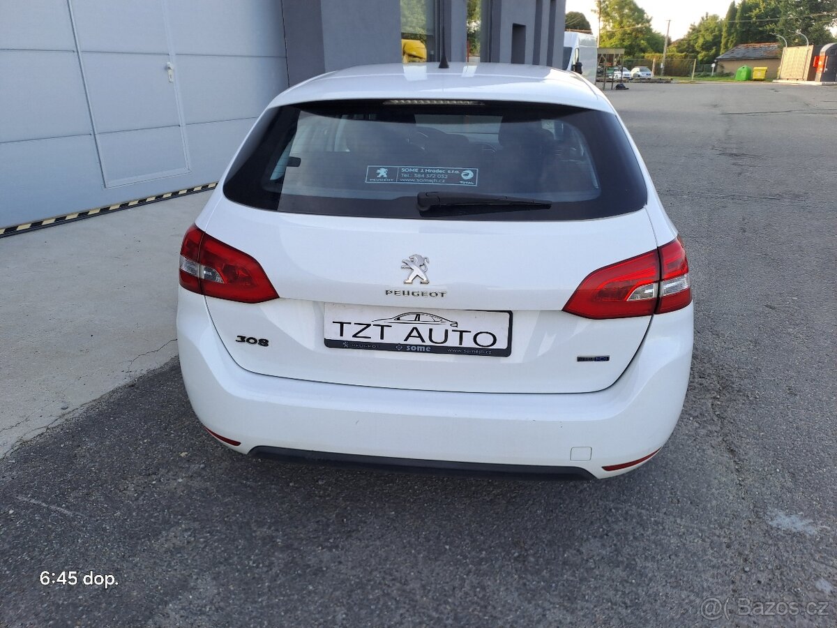 PEUGEOT 308 SW 1.6HDi combi r.16 170000km ČR, VELMI PĚKNÝ - 8