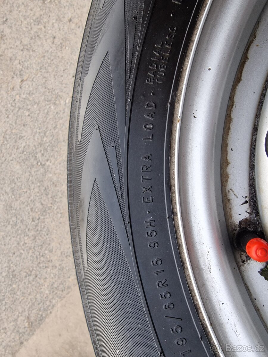 195/65/15 Zimní kola VW Caddy 5x112 - 8