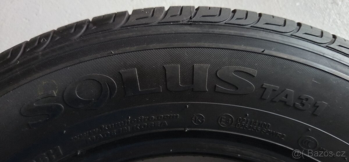 KUMHO SOLUS TA31 LETNÍ 205/65 R16 95H VZOREK +7,3mm - 8