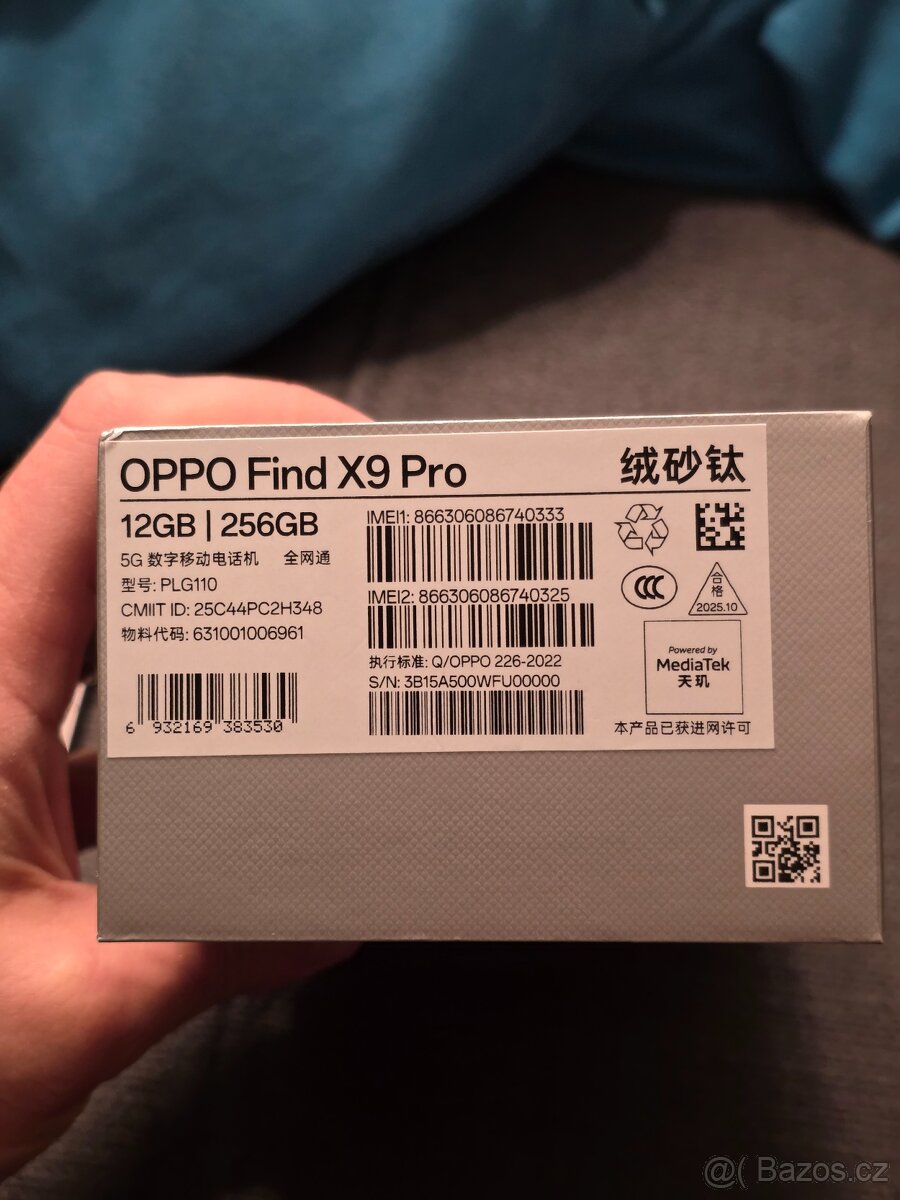 Oppo Find X9 Pro, 12GB /256GB, čínská verze - 8