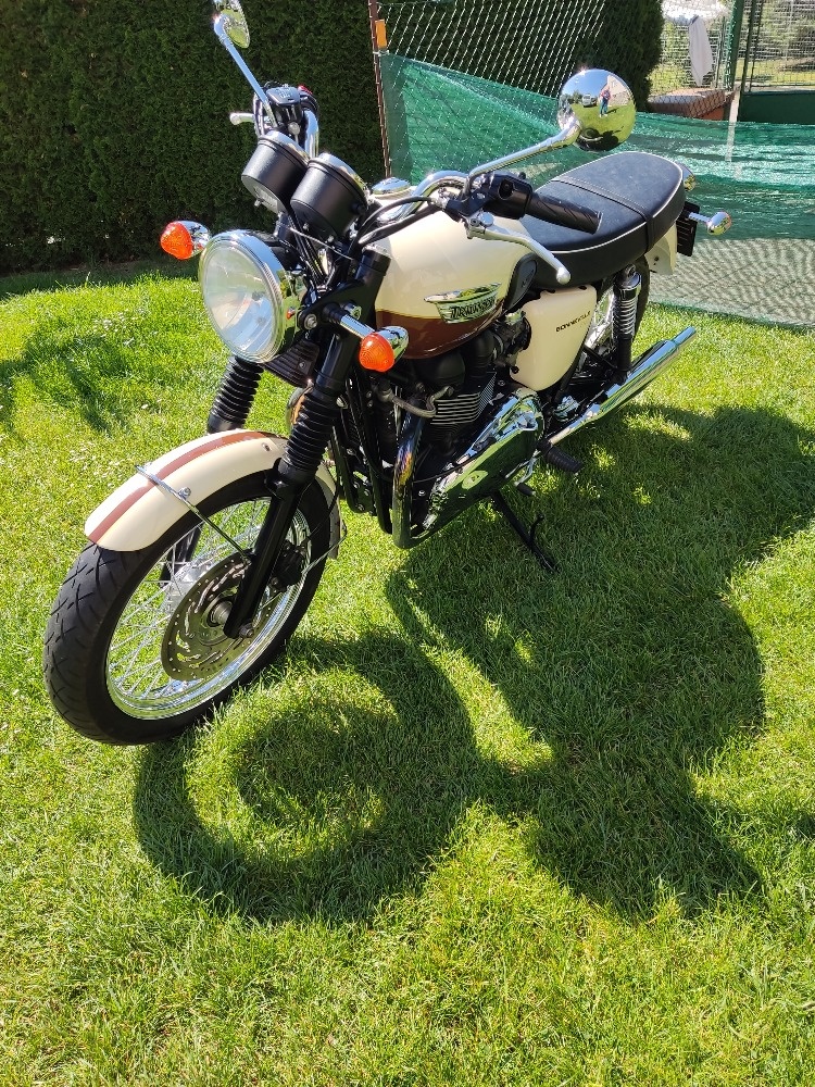 Triumph Bonneville T 100 (2011) TOP stav, ZIMNÍ VÝPRODEJ-SUP - 8