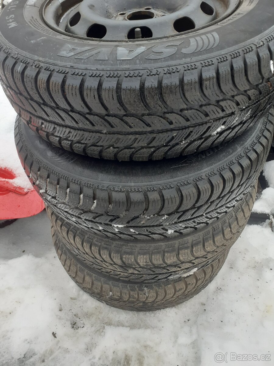 Vw,Škoda 5x100 zimní sada - 8