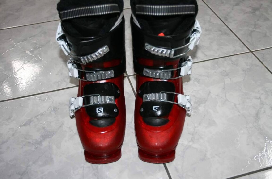 lyže Head 117 cm , lyžaky salomon - 8