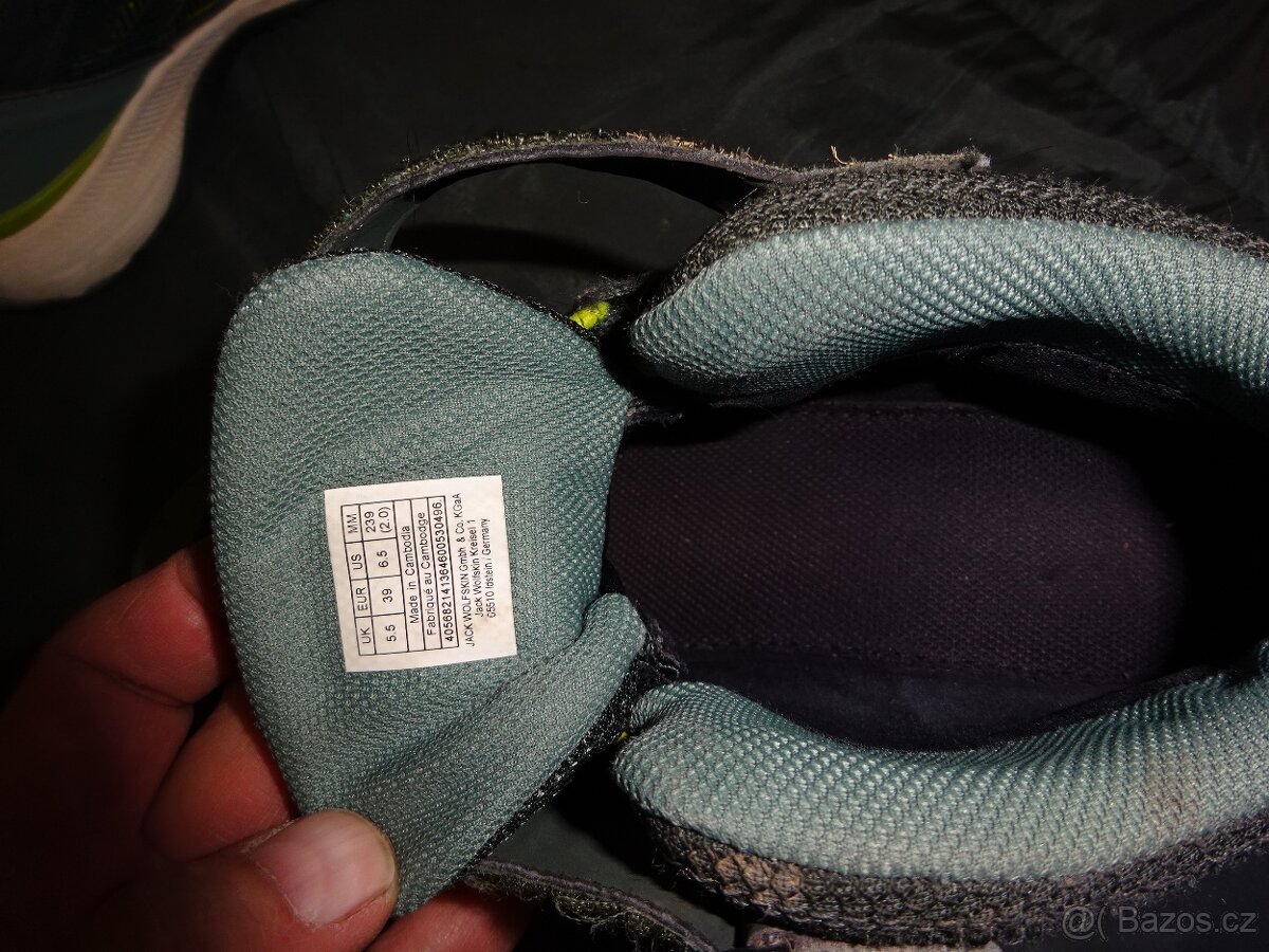 Boty Jack Wolfskin vel.39 - 8