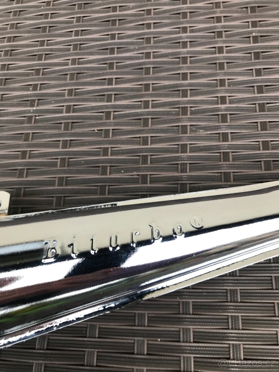PRODAM výfuk BITURBO NOVY - 8