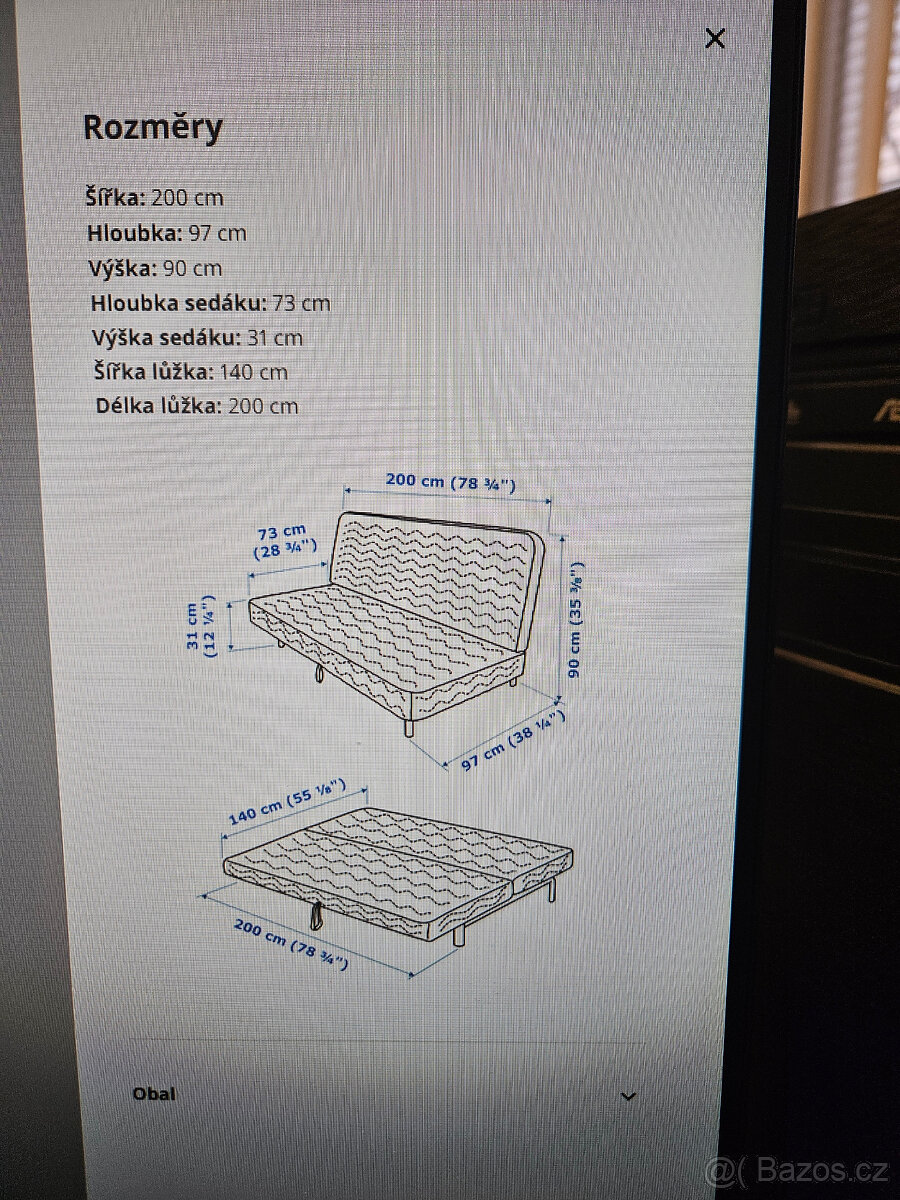 Pohovka IKEA - NYHAMN - 8