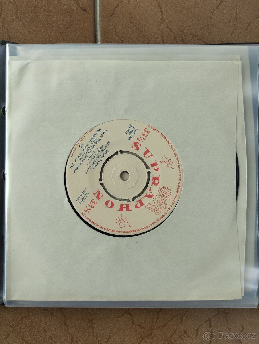 Němčina pro samouky - retro vinylové desky 5ks - 8