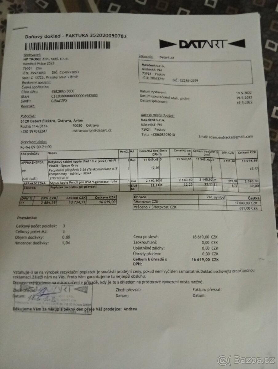 iPad 9.Generace 256GB - 8
