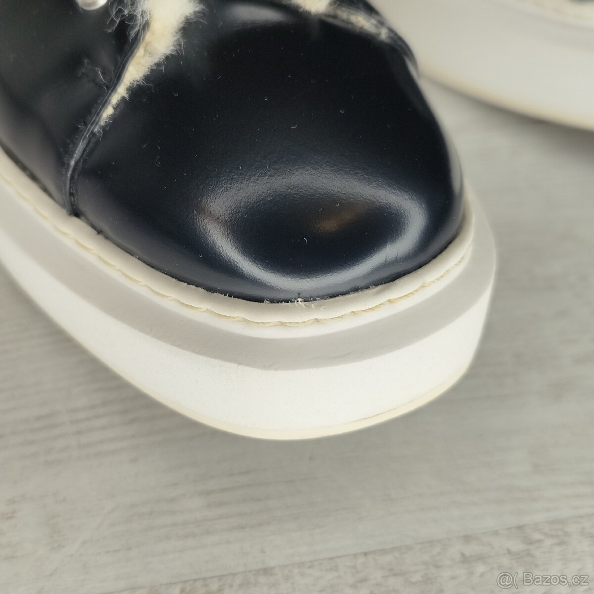 Kožené dámské zimní boty Calvin Klein, vel. 38 - 8