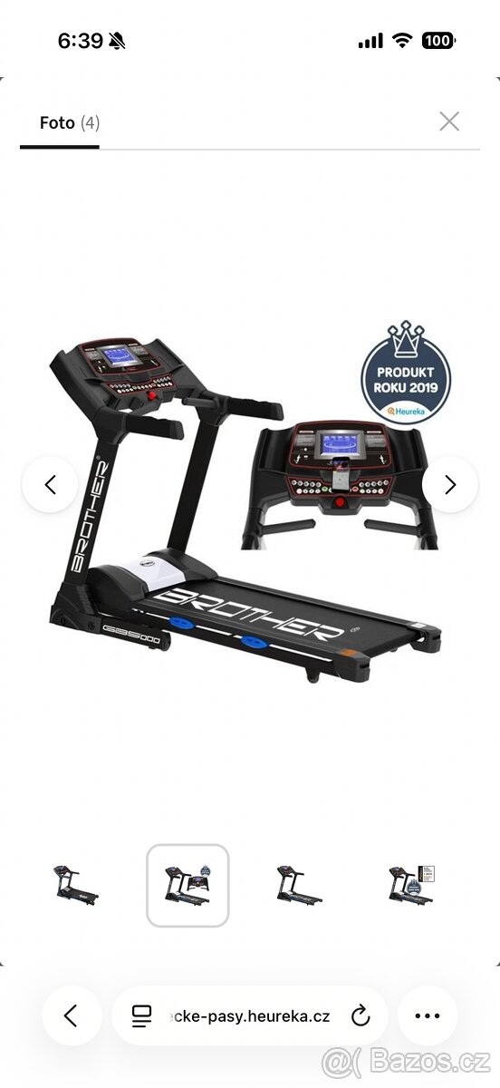 Běžecký pás Brother GB5000BA - 8