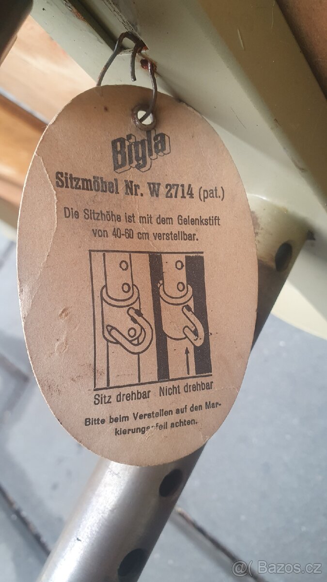 Industriální židle 4ks - 8