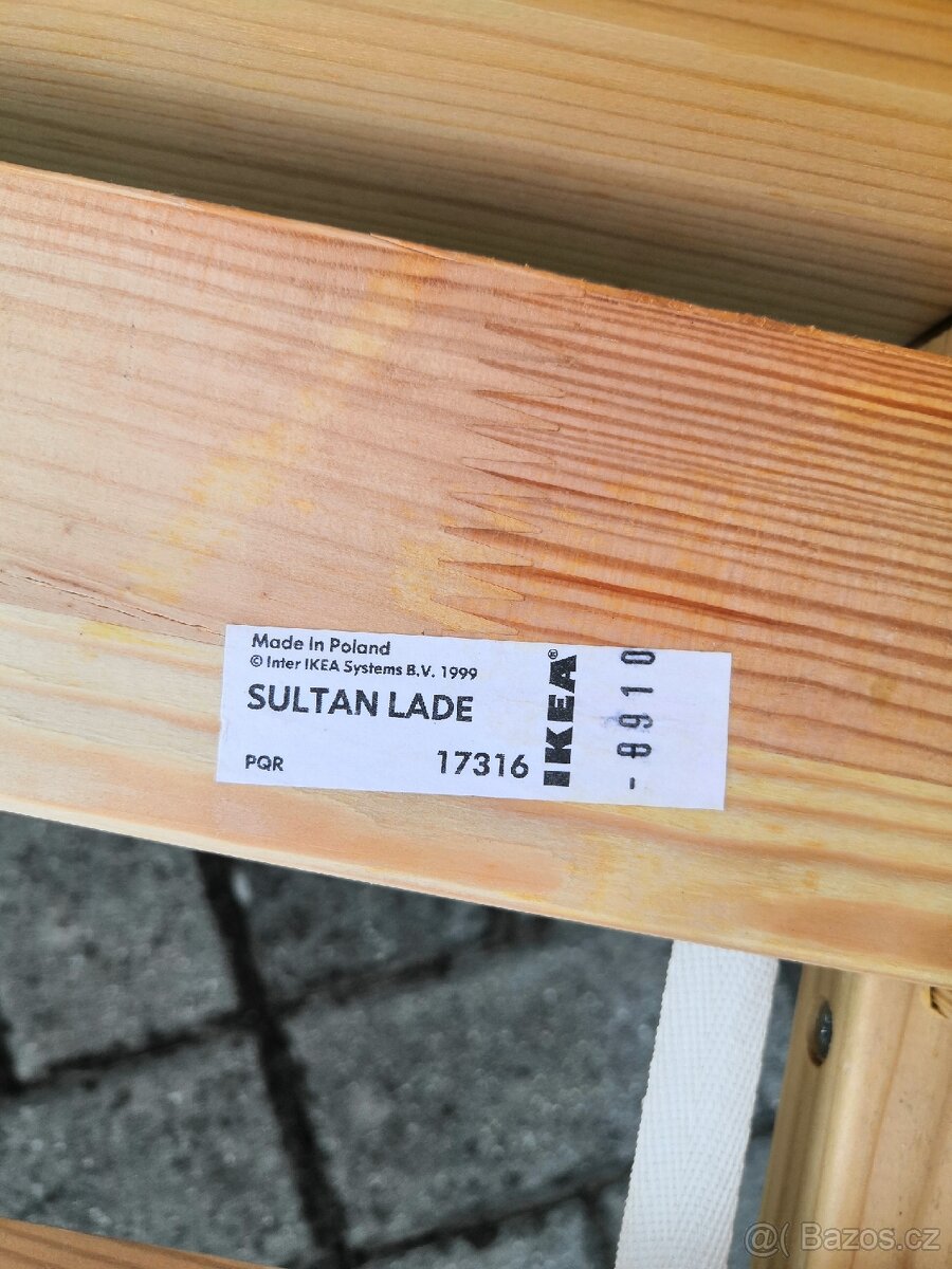 Postel dřevěná IKEA - 8