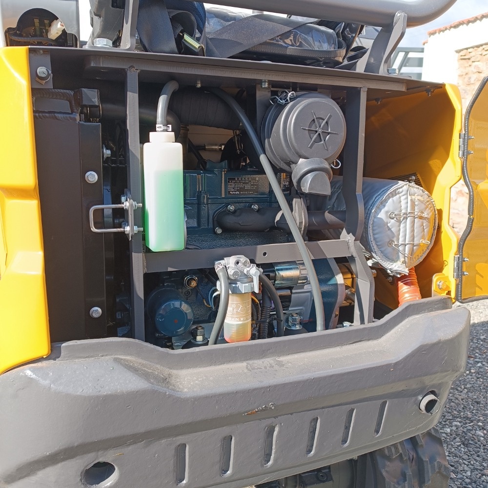 Minibagr Gorila G12SE PRO II, Kubota + příslušenství - 8