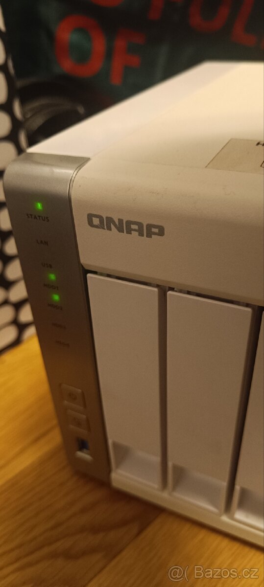 NAS QNAP TS431 P2 na 4 HDD a 2 x 3TB WD RED
- 8