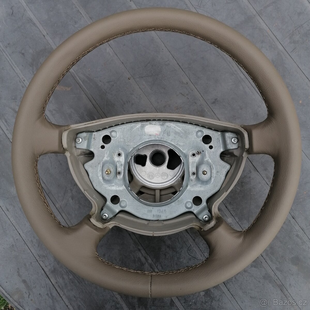 Mercedes E W211, nový kožený volant - 8