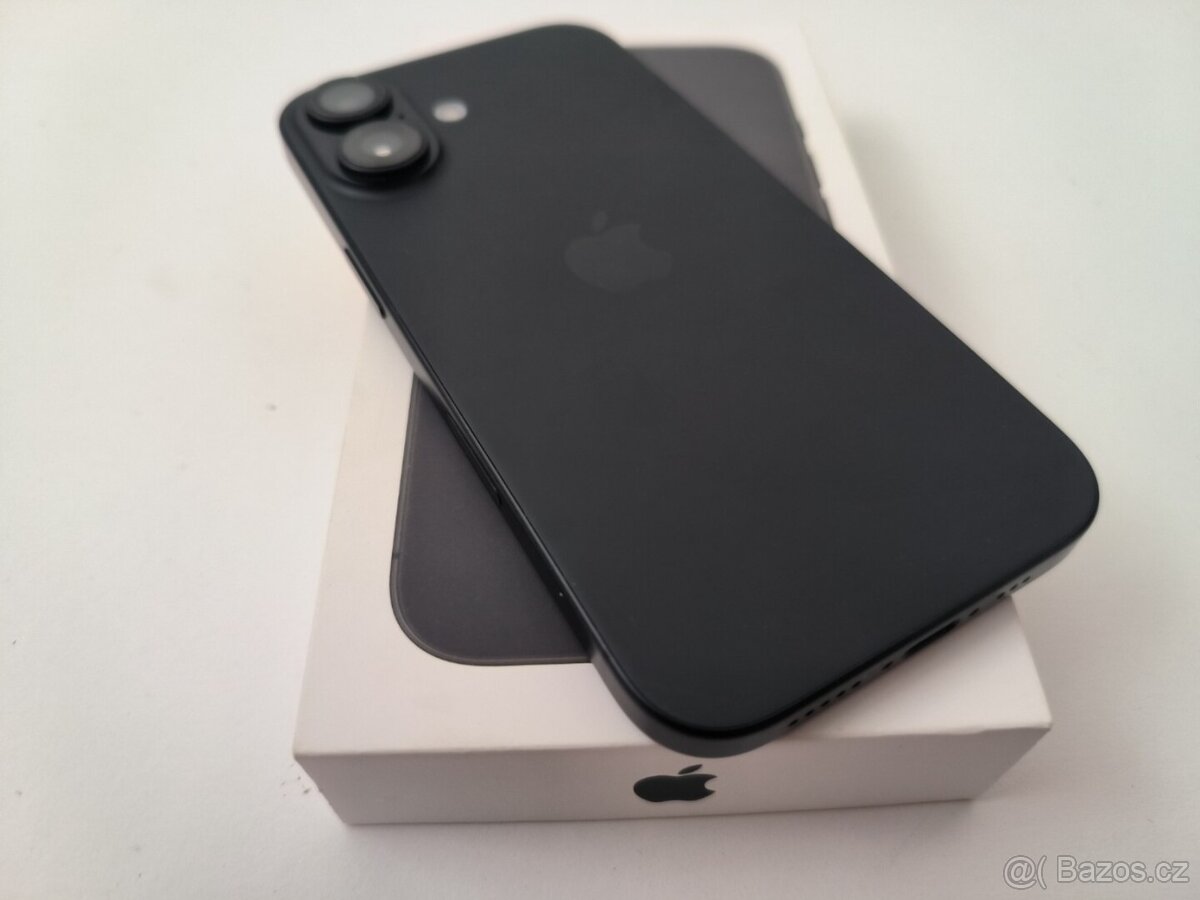 apple iphone 16 128gb Midnight / Batéria 91% - 8