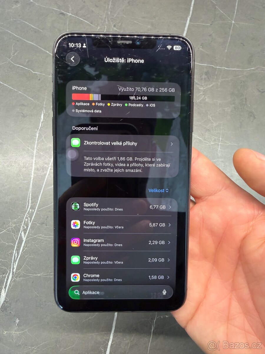Prodám iPhone 11 Pro Max 256 GB (nová baterie) - 8