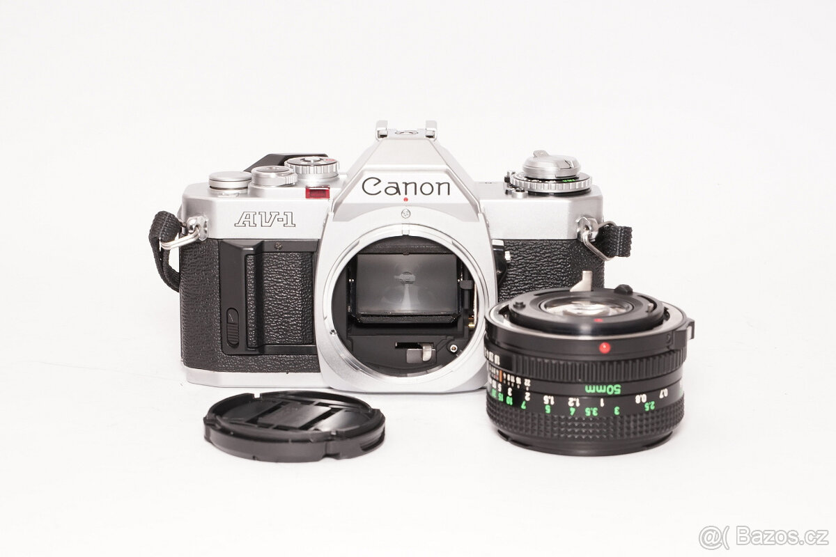 Canon AV-1, FD 50mm/1,8 - 8