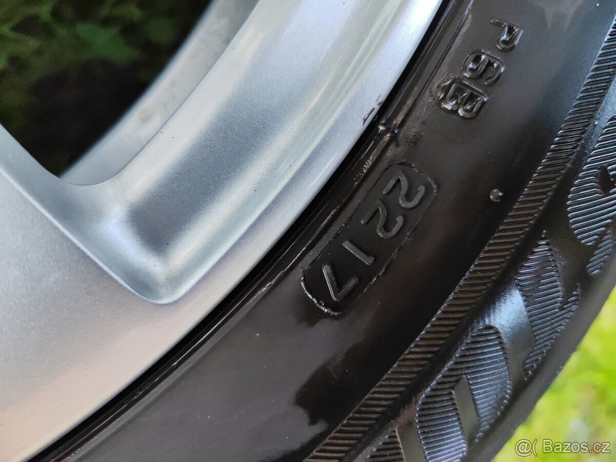 Zimní sada Mercedes w212 5x112 Bridgestone 205/55/16 - 8