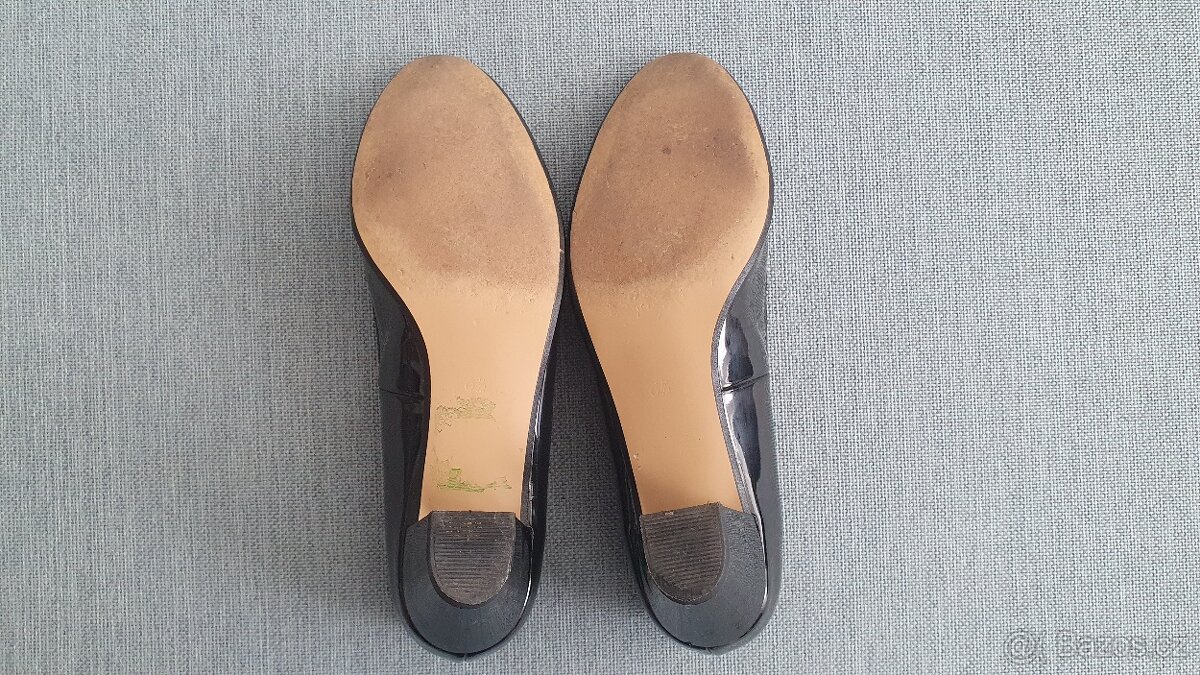 Černé lakované boty Ara - 8