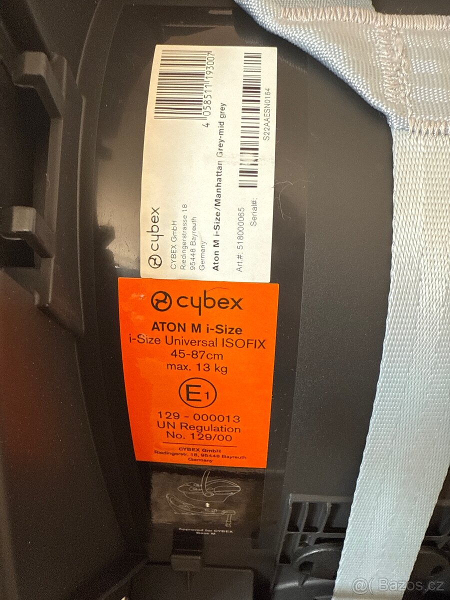 Autosedačka vajičko Cybex Anton M i-size - 8