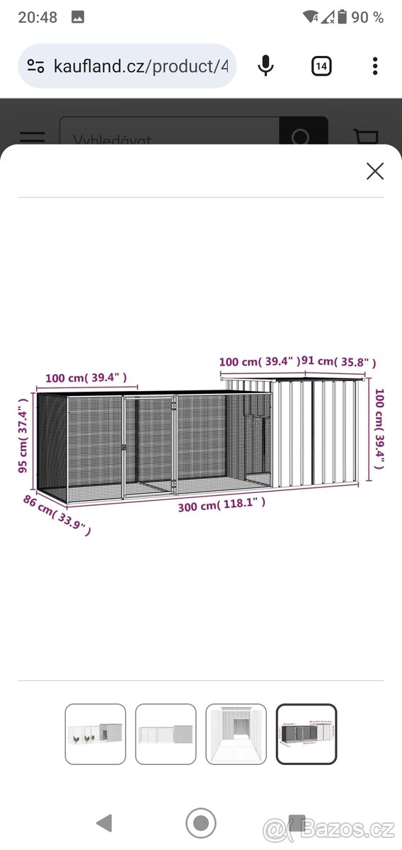 Klec pro kuřata s výběhem - 8