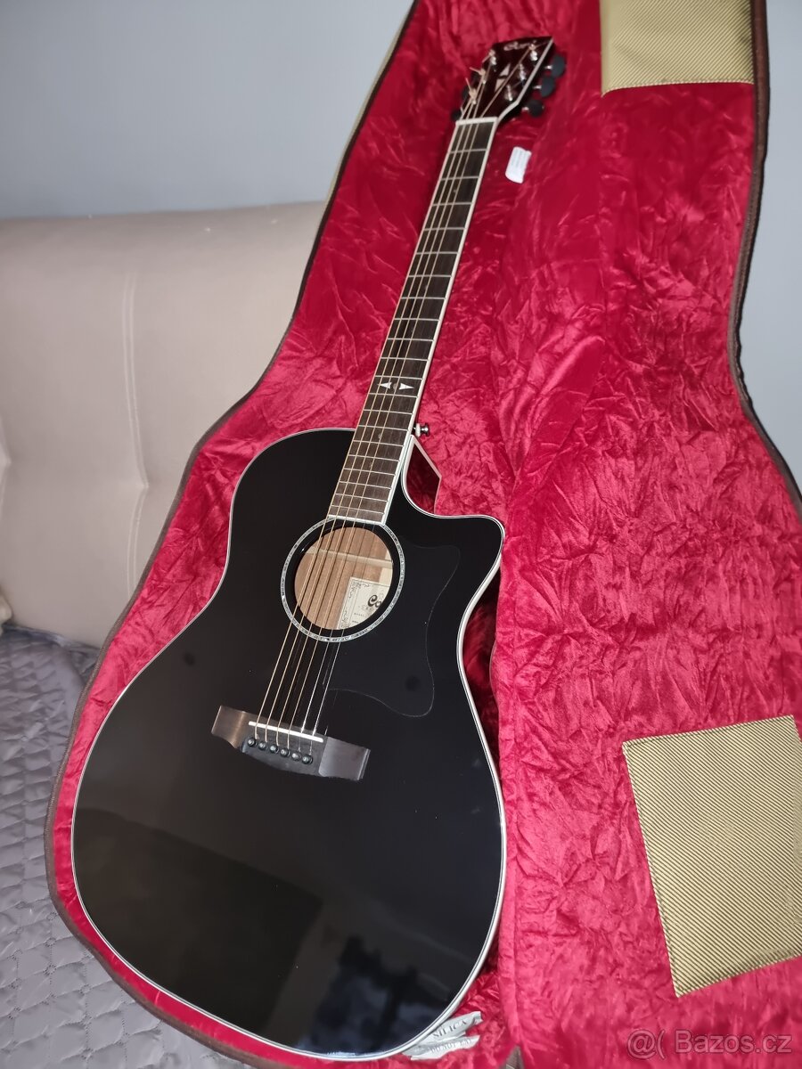 Nová kytara Cort GA5F BK + Dean Markley K20 - 8