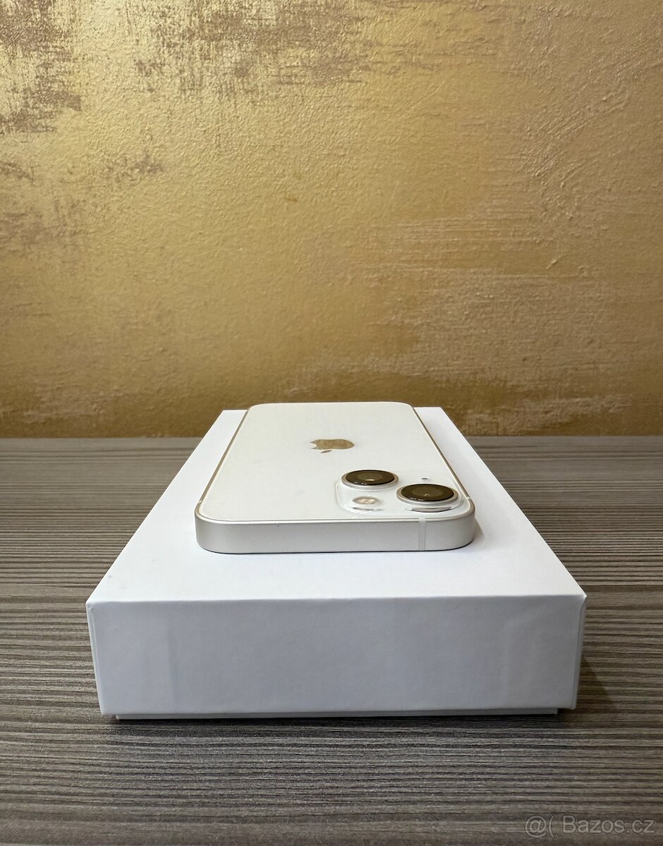 Apple iPhone 13 mini 128GB bílá, baterie 100% - 8