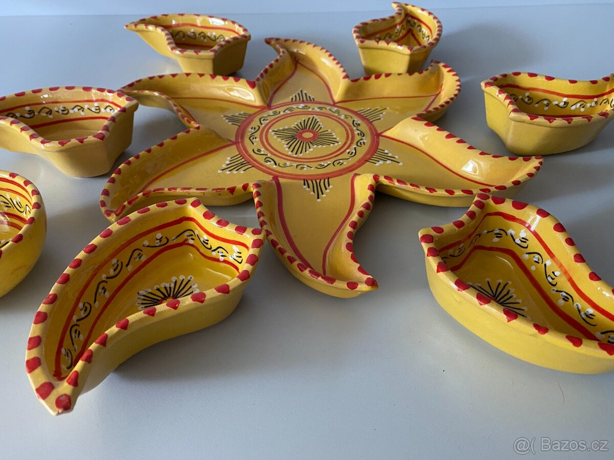 servírovací mísa orient keramická mísa autorská keramika - 8