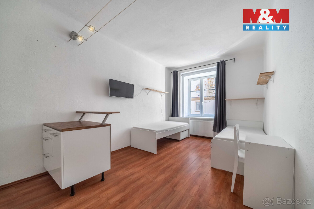 Pronájem bytu 1+kk, 27 m², Plzeň, ul. Vrchlického - 8