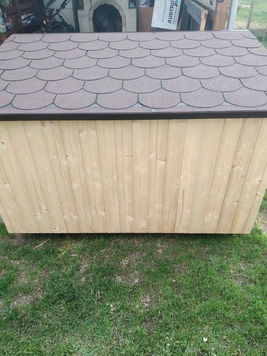 Nová zateplená psí bouda - 8