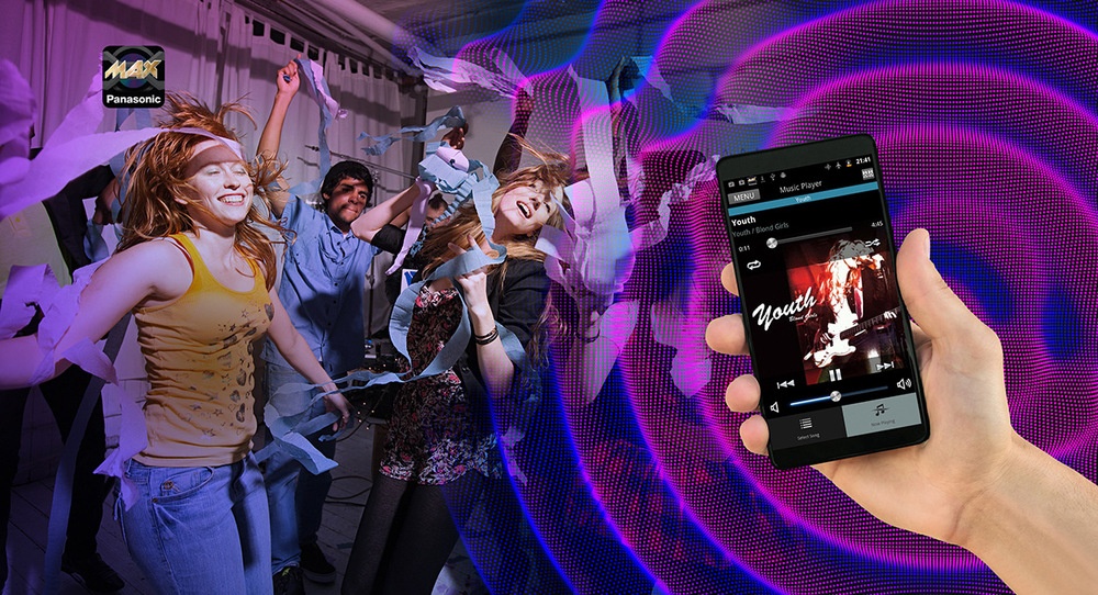 Párty reproduktor Párty box Panasonic 2000W - 8