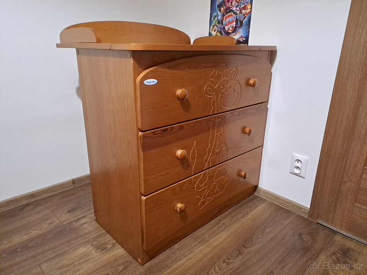 postýlka, pult a skříň Puppolina Olina - 8