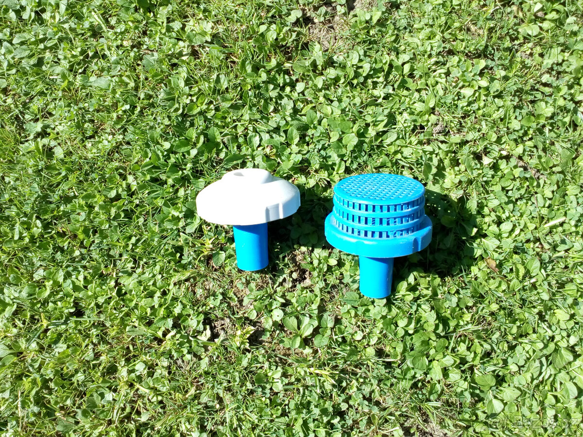 K bazénu 2 x čerpadlo, plovák, vstup a výstup pro čerpadlo - 8