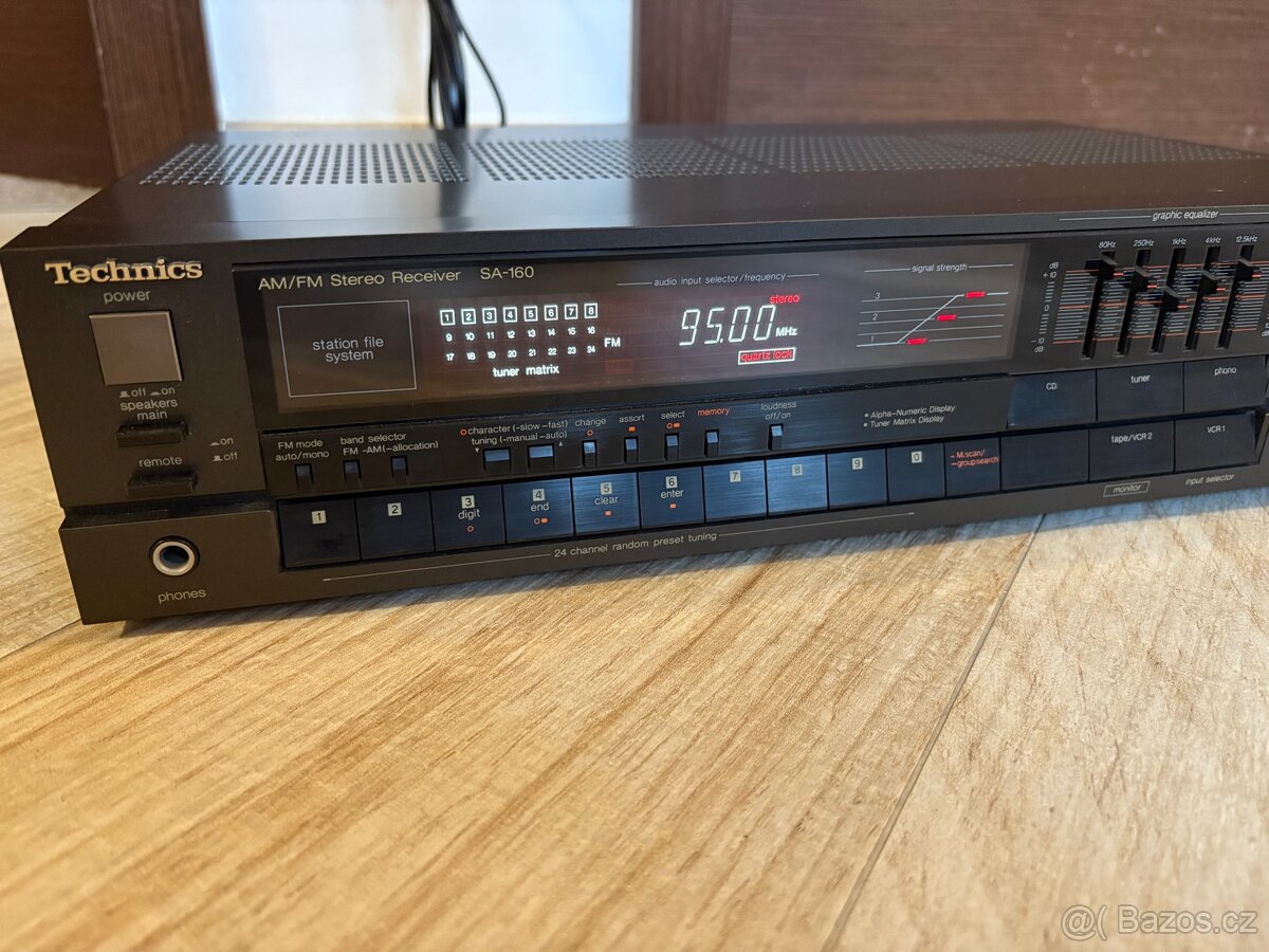 Technics SA-160 Stereo Receiver FM/AM - 8