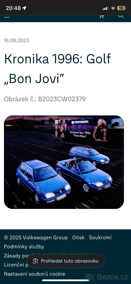 Vw golf 3 kabrio - 8