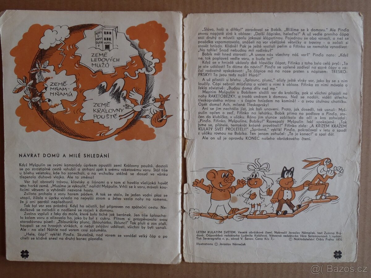 Čtyřlístek č.11 Letem kulatým světem - 8