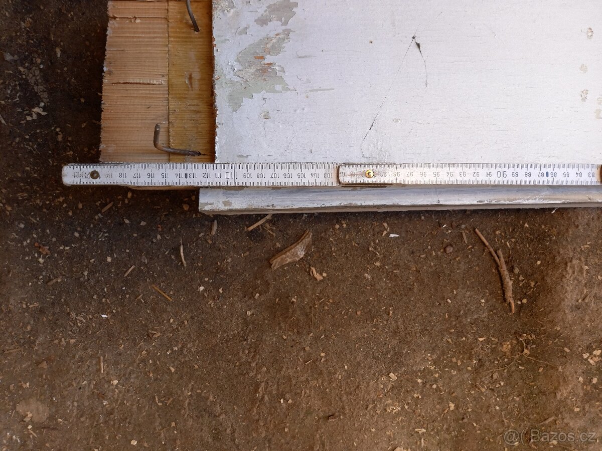 dveře s obálkou, masív, zdravé, světlost cca 111x188 - 8