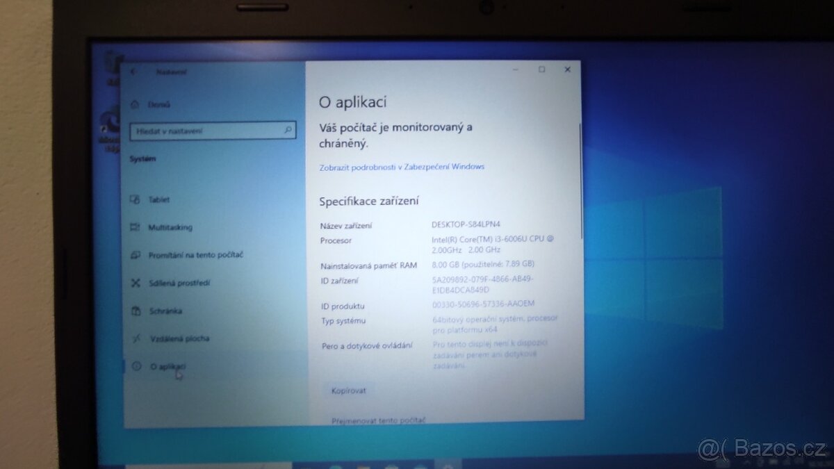 Notebook Lenovo L470 14“, i3-6006U CPU (2,0 GHz), 8GB Ram - 8