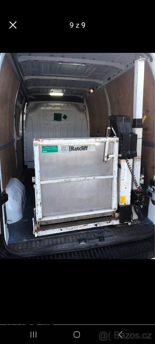 Zvedací hydraulická plošina do dodávky - 8