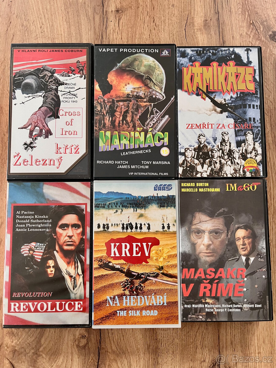 Originál VHS kazety - 8