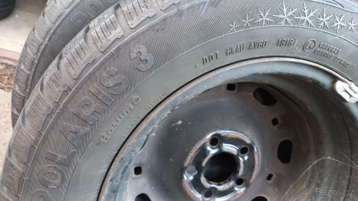 Zimní kola na Škoda Fabia 1 a 2, 165/70/14, 165/70r14. - 8