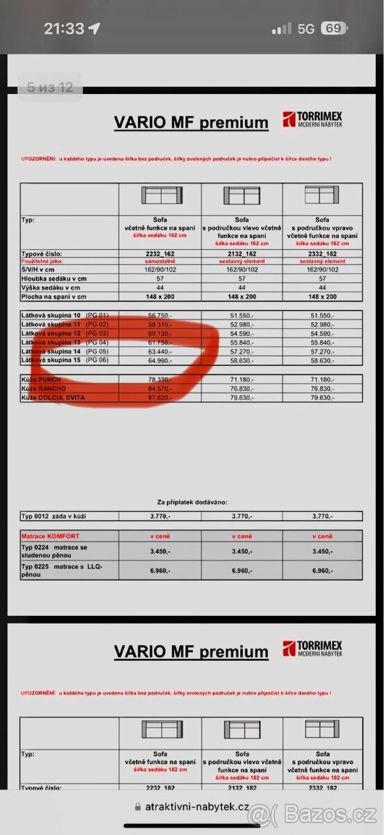 Rozkládací pohovka - 8