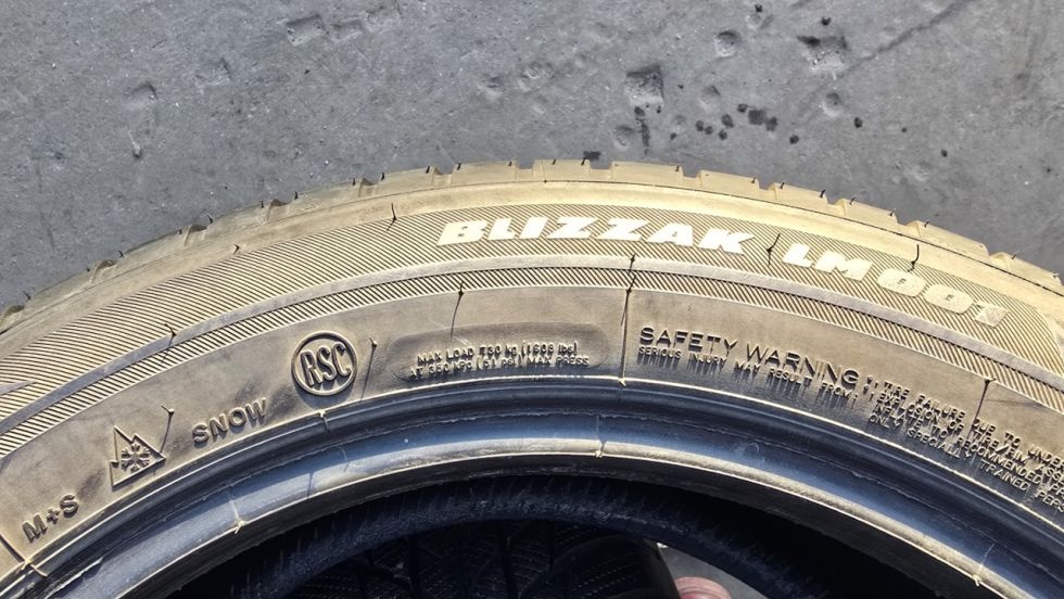 Zimní pneu 225/55/17 Bridgestone Run Flat - 8