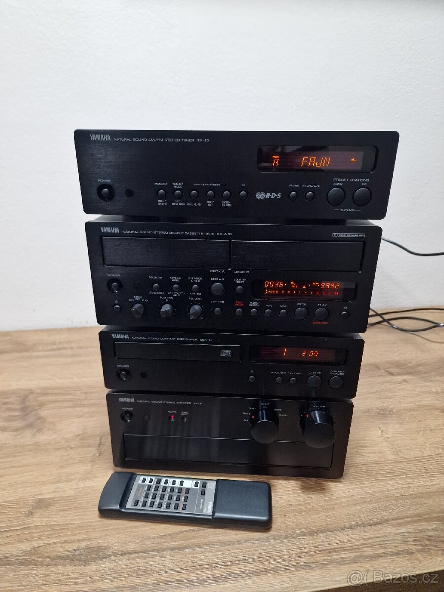 Yamaha hifi sestava AX-10 KX-10 CDX-10 TX-10 kompletní - 8