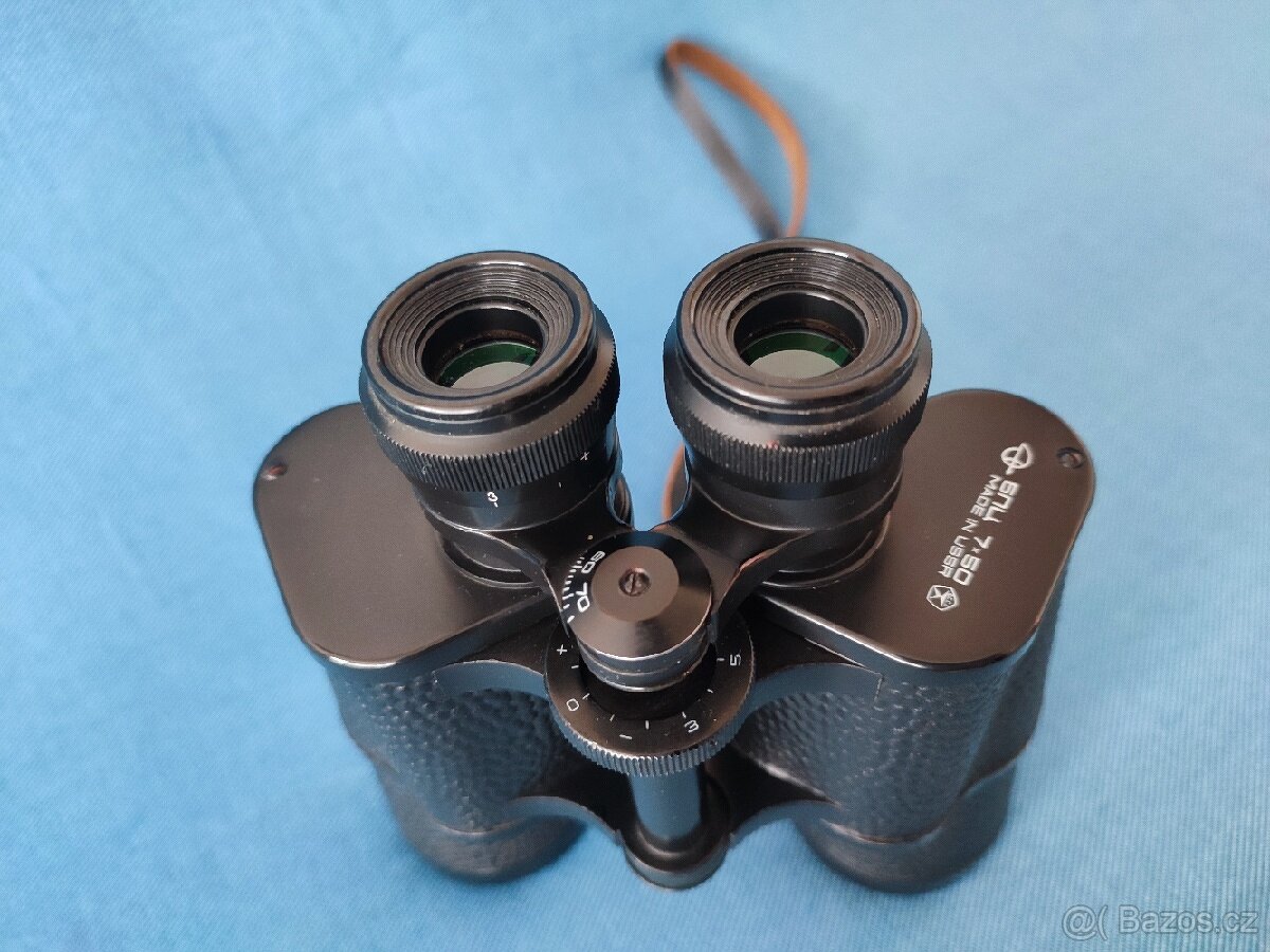 SOVĚTSKÝ DALEKOHLED BPC 7×50. - 8